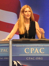 Ann Coulter on liberals, foreign policy, conservative gays, values, democracy, democratic hypocrisy