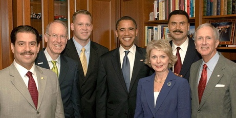 Harris County Democrats With Obama