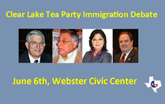 Clear Lake Tea Party Immigration Reform Debate