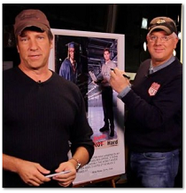 Mike Rowe with Glen Beck