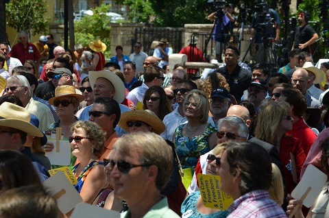 Greg Abbott for Governor Annoucenemtn