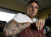 Houston Examiner Photo of Tatooed Judge Kevin Fine