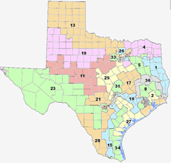 texas congressional map districts district legislature proposed finally releases tell think texasgopvote redistricting musings cahnman