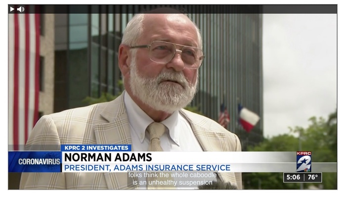 Norman Adams Houston News
